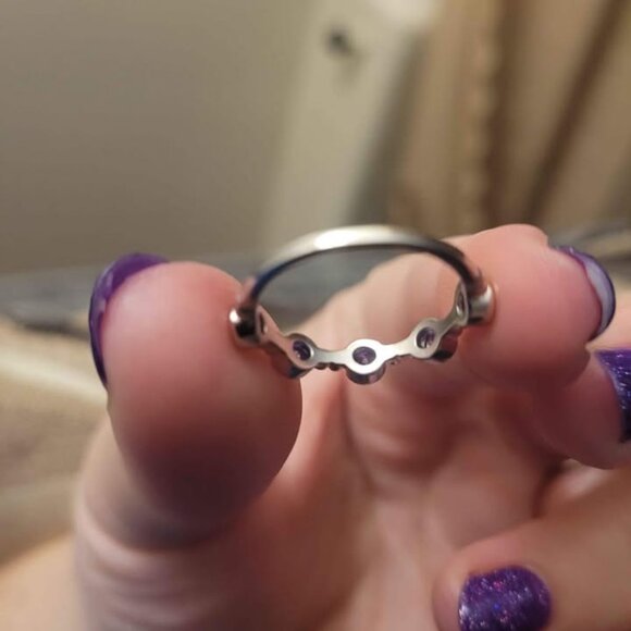 Sterling Silver Noelle Ring Size 6 - Picture 3 of 4